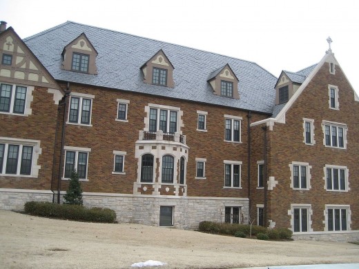The Benedictine Abbey in the book is in fact the real life St. Joseph Monastery