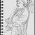 Ruth Dallin posing for our artist's group. Ruth Dallin posing for our artist's group.