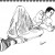 Another extreme pose. Another extreme pose.