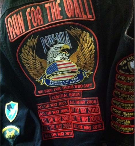 RFTW Vest to Vietnam Veterans Memorial Wall