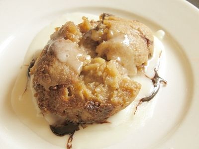 Creole Bread Pudding with Whiskey Sauce