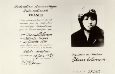 Bessie Coleman Had to Go to France to Learn to Fly