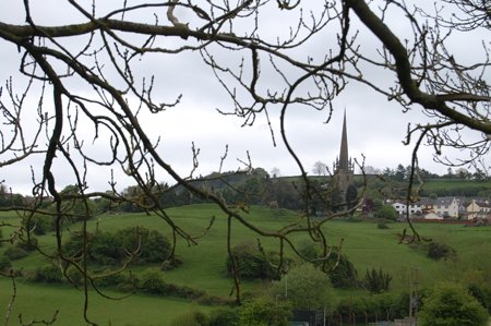 The remains of the castle