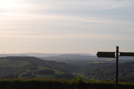 This time with the finger post