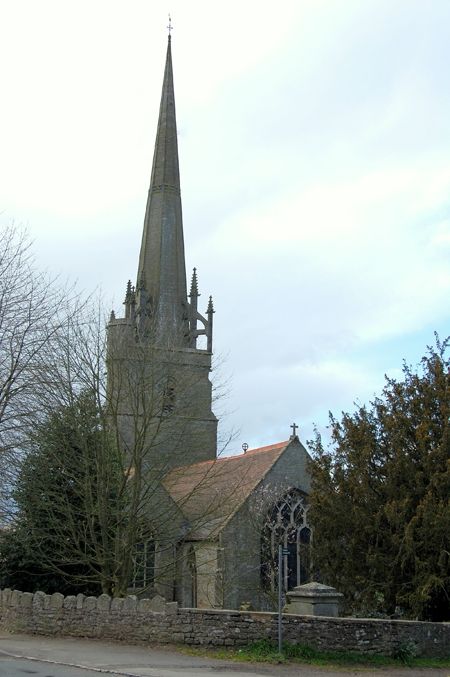The village church and final resting place for a few family members.