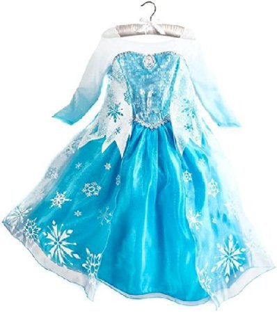 princess/queen elsa's costume dress