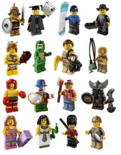 All the Series 5 minifigures