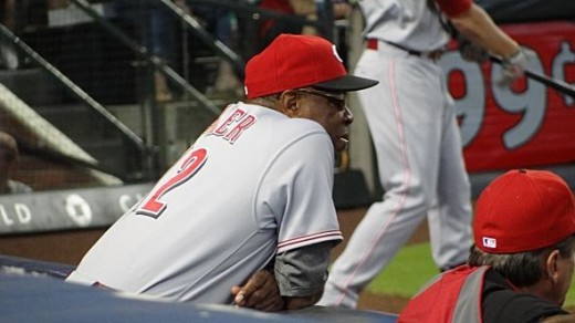 Dusty Baker Managing the Game