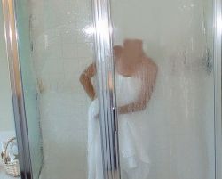 Headless in shower