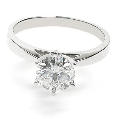 Round cut diamond