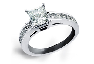 Princess cut diamond
