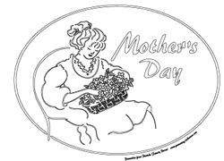 Mothers Day Coloring Pages | HubPages