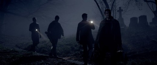 T'was a dark and gloomy night....