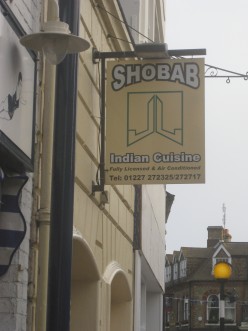 Whitstable night out: the Shobab