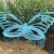 Butterfly benches are throughout the gardens. Butterfly benches are throughout the gardens.