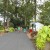 Walking into the gardens. Walking into the gardens.