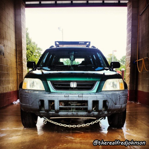 Fred's CRV all cleaned up