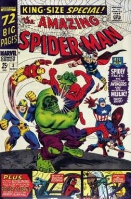 Amazing Spider-Man Annual 3 Avengers Hulk