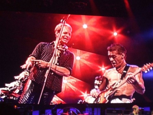 David Lee Roth and Eddie Van Halen
