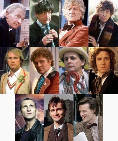 All The Doctors through the series minus newest