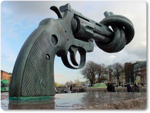 Non-Violence: Statue