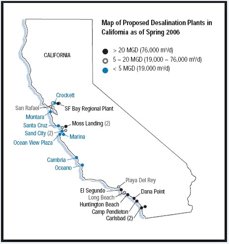 Desalination in California