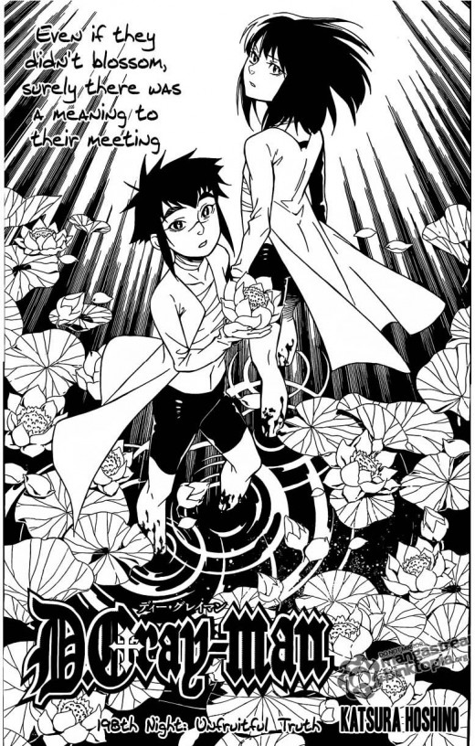 One of my favorite, if not the favorite, chapter from the manga D.Gray-Man