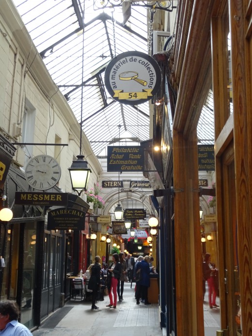 Arcade in the Saint Germain Quarter, Paris