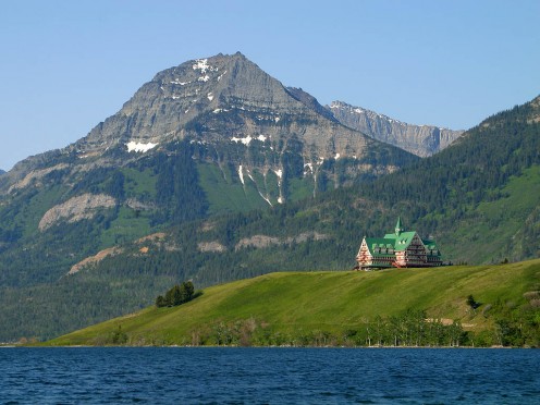Waterton Lakes National Park, Prince of Wales Hotel. Alberta
