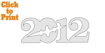 2012 Bat Pumpkin Stencil