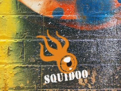 Stenciled Squid