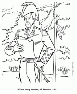 Image credit: http://patrioticcoloringpages.com/presidents/09-William-H-Harrison/001-william-h-harrison-coloring-pages.html