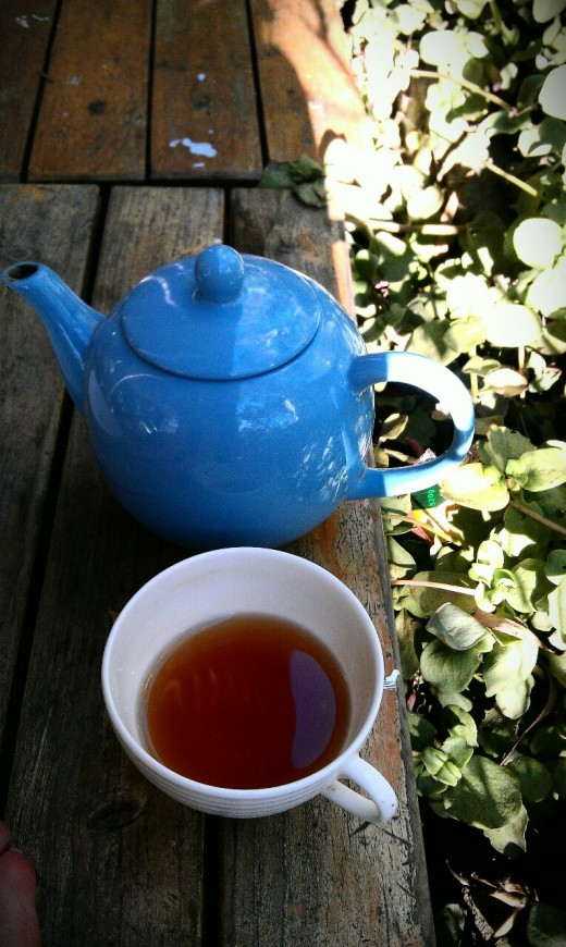 Tea bringing me peace