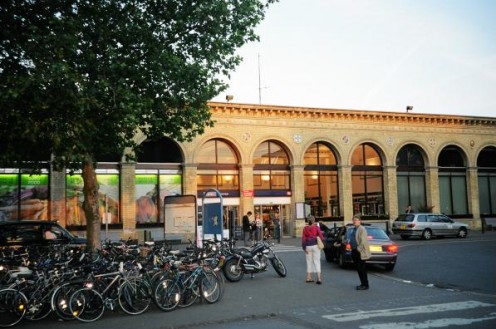 Front View of Cambridge University