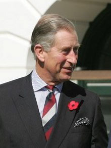 Charles, Prince of Wales. a former student