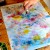Painting large pieces of paper with lots of paint and splashes, then adding salt makes for great gift wrapping paper and decorative paper for gift boxes and bags. Painting large pieces of paper with lots of paint and splashes, then adding salt makes for great gift wrapping paper and decorative paper for gift boxes and bags.