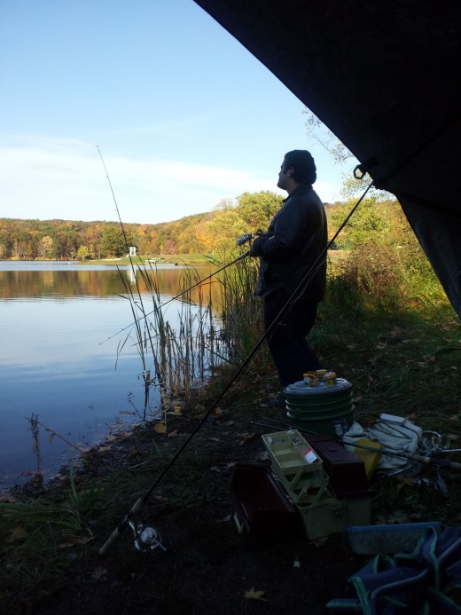 Personal photo -- my fishing spot