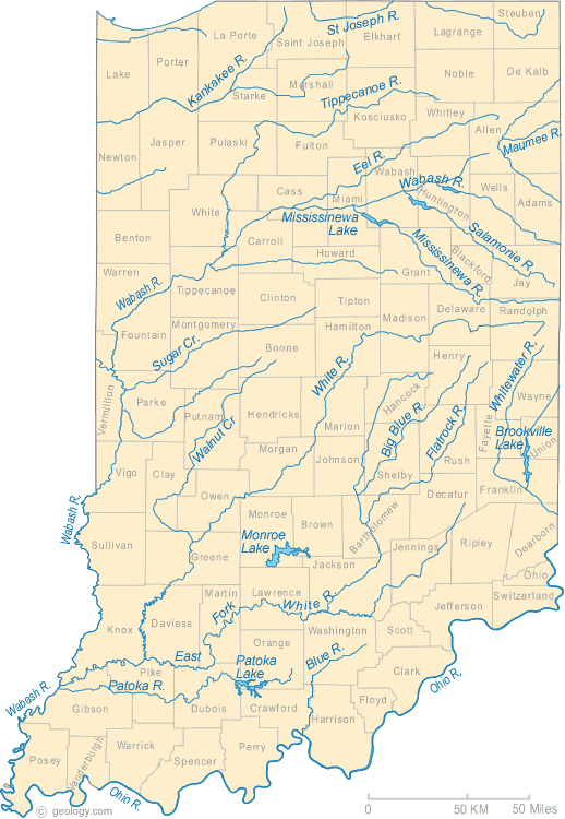 Indiana's rivers