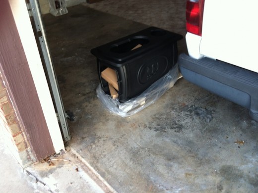 Managed to get it off the truck.