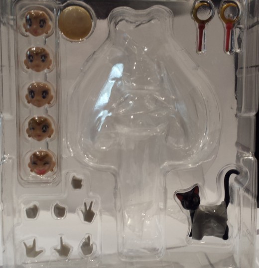 The extra parts Sailor Moon comes with.