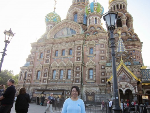 The Church of our Saviour in Spilled Blood.I love its colorful paint -St Petersburg,Russia.