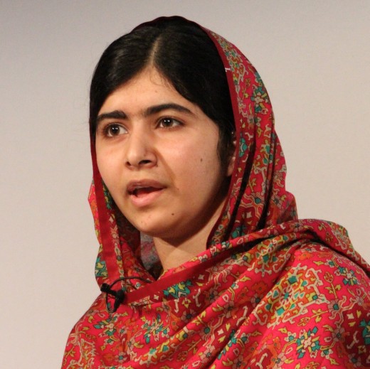 Malala Yousafzai, because school