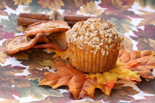 Pumpkin Crumble Muffins! Delicious! 