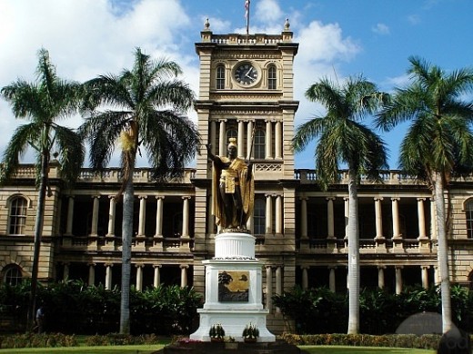 Iolani Palace: Honolulu, HI