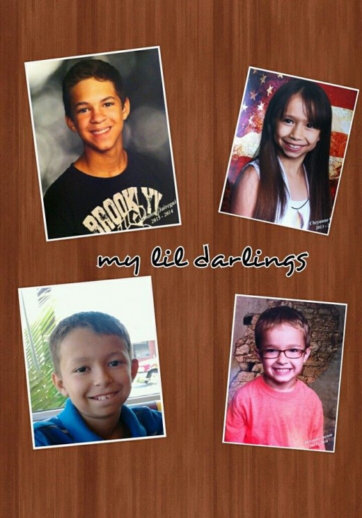 Danny is 15, Alexander is 6, Andrew is 11, and his younger sister Cheyanne is 10 and the one who taught him to shower, tie his shoes, and wash his own hair