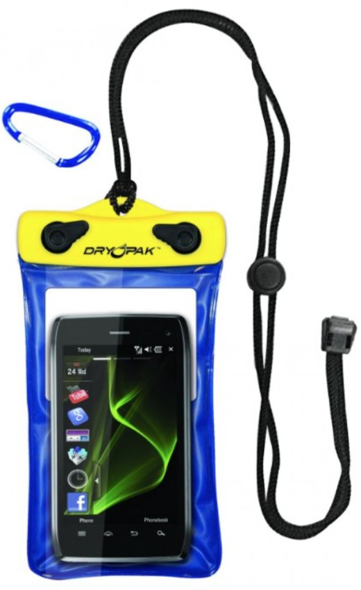 Click the link to the left to see this Dry Pak Cell Phone, GPS waterproof case. Click the link to the left to see this Dry Pak Cell Phone, GPS waterproof case.