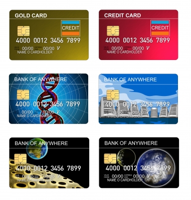 Credit cards offered by banks