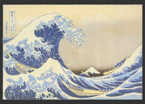 - The Great Wave - Hokusai