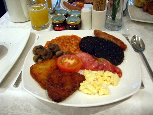 Another version of the Full English Breakfast
