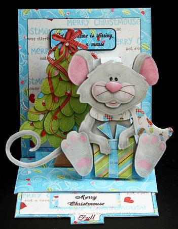 Christmas Mouse and Christmas Tree